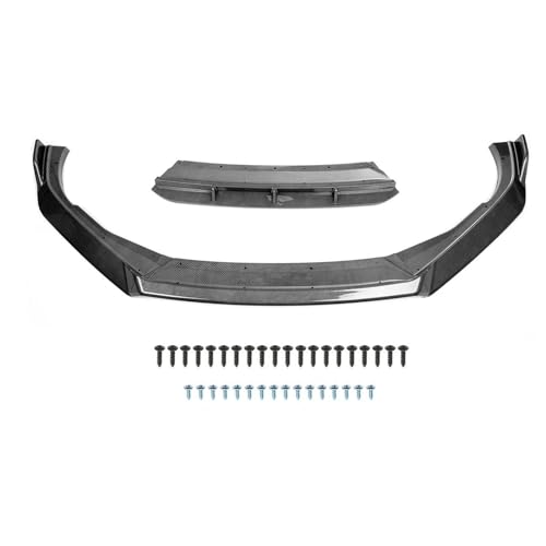 TOPOLVLCKC Frontstoßstange Lippe Für H*onda Accord Gen 10 2018 2019 Auto Front Schaufel Frontschürze Lip Body Splitter Spoiler Diffusor Schutz Dekorative Canard Lip (Carbon Fiber) von TOPOLVLCKC