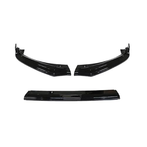 TOPOLVLCKC Frontstoßstange Lippe Splitter Schlagfest, Verblasst Nicht Leicht. Für F&ord Electric Mustang Mach-E 2021 2022. Frontstoßstangen-Lippenkörper-Splitter-Schutzabdeckung (Gloss Black) von TOPOLVLCKC