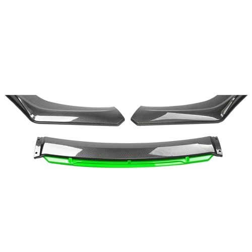 TOPOLVLCKC Frontstoßstange Lippe Universal 176 cm Auto Front Schaufel Front Stoßstange Lip Body Splitter Spoiler Diffusor Schutz Dekorative Canard Lip (G) von TOPOLVLCKC