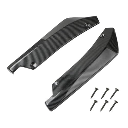 TOPOLVLCKC Frontstoßstange Lippe Universal Auto Front Schaufel Front Stoßstange Lip Body Splitter Spoiler Diffusor Schutz Dekorative Canard Lip (A Carbon Fiber) von TOPOLVLCKC