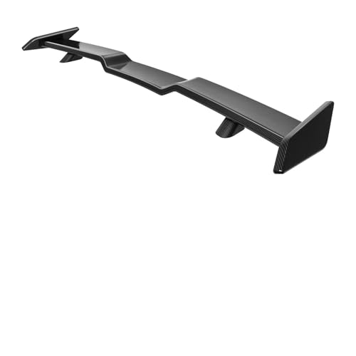 TOPOLVLCKC Für Camry JDM TRD Stil Highkick 2018-2023 Stamm Spoiler Flügel Heckklappe Körper Kit Zubehör Schwarz Carbon Faser Heckspoilerflügel(Carbon Fiber) von TOPOLVLCKC