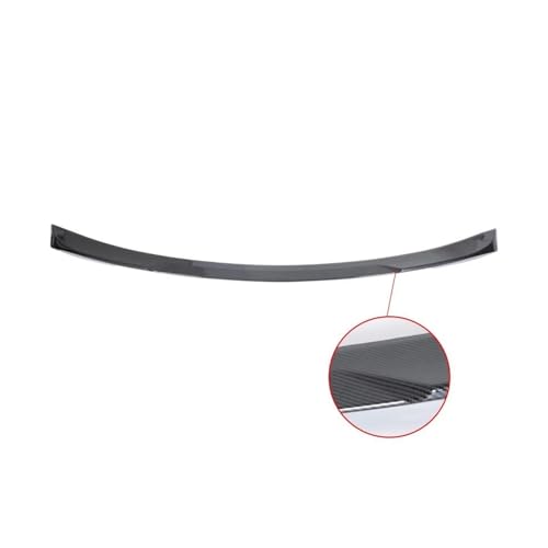 TOPOLVLCKC Für Changan Cs85 2019-2021 Auto Styling ABS Kunststoff Hinten Trunk-Boot Flügel Spoiler Dekoration Fit Heckspoilerflügel(Fake Carbon Fiber) von TOPOLVLCKC