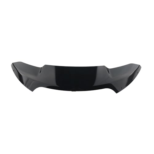 TOPOLVLCKC Für H&Arley Für Davidson Road Glide 2015-2022 Motorrad Windschutzscheibe Oberen Verkleidung Windschutz Windabweiser Motorrad windschutzscheibe Spoiler(Black) von TOPOLVLCKC