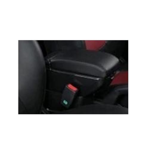 TOPOLVLCKC Für M&azda Für Skyactiv Für Version Für CX3 Für CX-3 Armlehnenbox Arm Ellenbogenstütze Mittelkonsolenaufbewahrung Mittelkonsole Aufbewahrungsbox(Double USB All Black) von TOPOLVLCKC