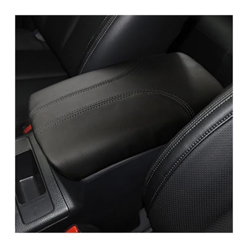 TOPOLVLCKC Für N&issan Für X-Trail T32 2017-2021 Auto Armlehne Box Panel Zentrale Steuerung Abdeckung Armlehne Box Abdeckung Armlehne Abdeckung Mittelkonsole Aufbewahrungsbox(Black-Thread) von TOPOLVLCKC