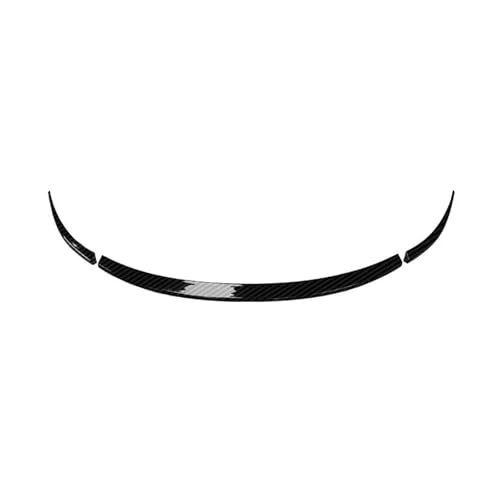 TOPOLVLCKC Für P&orsche M*ACAN 3PCS 2019 2020 2021 2022 2023 Mid Heckspoiler Stamm Flügel Lip ABS Glänzend Schwarz Carbon Fiber Heckspoilerflügel(18 to Up Carbon Look) von TOPOLVLCKC