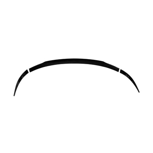 TOPOLVLCKC Für P&orsche M*ACAN 3PCS 2019 2020 2021 2022 2023 Mid Heckspoiler Stamm Flügel Lip ABS Glänzend Schwarz Carbon Fiber Heckspoilerflügel(18 to Up Gloss Black) von TOPOLVLCKC