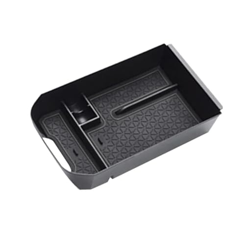 TOPOLVLCKC Für T*oyota Für RAV4 XA50 2019 2020 2021 2022 2023 2024 2025 Hybrid Auto Armlehne Storage Box Auto Dashboard Kleinigkeiten Aufräumen Tablett Mittelkonsole Aufbewahrungsbox(Armrest Box Black von TOPOLVLCKC