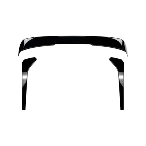 TOPOLVLCKC Für T&iguan MK2 Look Rline 2017 2018 2019 2020 2021 2022 Heckspoiler Fensterflügel Tuning Durch ABS Gloss Black Carbon Fiber Heckspoilerflügel(1 Set Gloss Black) von TOPOLVLCKC