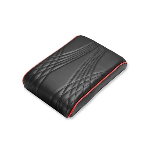 TOPOLVLCKC Für X-Trail T30 T31 T32 Innen Spezielle Armlehne Box Lagerung Box Verbessern Die Sauberkeit Der Auto Mittelkonsole Aufbewahrungsbox(Red Edge,A) von TOPOLVLCKC