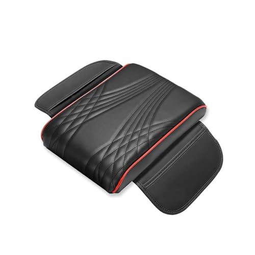 TOPOLVLCKC Für X-Trail T30 T31 T32 Innen Spezielle Armlehne Box Lagerung Box Verbessern Die Sauberkeit Der Auto Mittelkonsole Aufbewahrungsbox(Red Edge,B) von TOPOLVLCKC