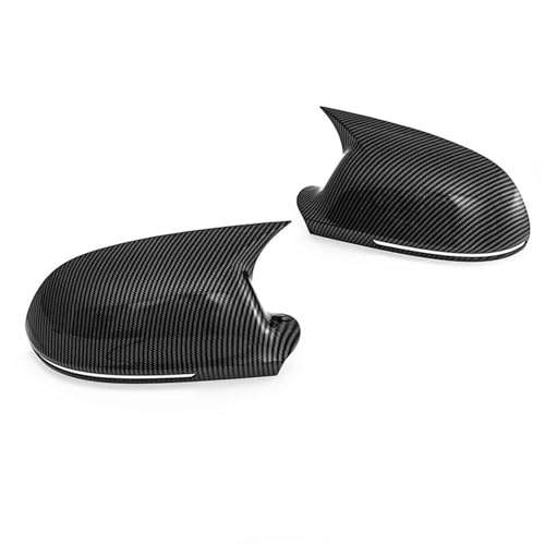 TOPOLVLCKC Spiegelabdeckungen Für A*UDI A3 / S3 2009-2010 Auto Seite Flügel Spiegel Abdeckung Gehäuse Rückspiegel Abdeckung Caps Trim (Carbon Fiber Look) von TOPOLVLCKC