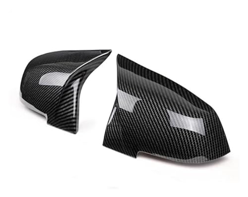 TOPOLVLCKC Spiegelabdeckungen Für B&MW 2er F22 F23 218i 220i 228i Coupe & Cabrio 2014 Auto-Rückspiegel-Abdeckkappe (Carbon Fiber Pattern) von TOPOLVLCKC