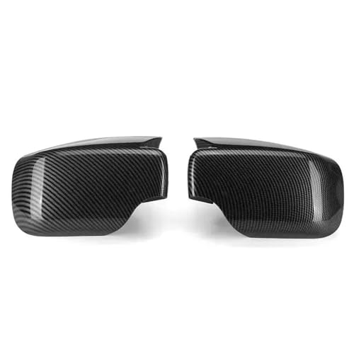 TOPOLVLCKC Spiegelabdeckungen Für B&MW 3 Serie E46 2000-2004 LHD Auto Aufkleber Rück Seite Spiegel Abdeckung Flügel Kappe Außen Rückansicht Fall Trim (Carbon) von TOPOLVLCKC