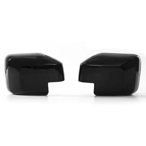TOPOLVLCKC Spiegelabdeckungen Für F*ord Bronco 2021-2022 Tür Carbon Faser Auto Seite Flügel Rückspiegel Dekorative Abdeckung Schutzkappe Trim 2 Stücke (Glossy Black) von TOPOLVLCKC