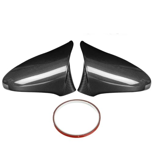 TOPOLVLCKC Spiegelabdeckungen Für IST ES GS LS CT RC F-Sport 2014-2020 Auto Ersatz Seite Rückspiegel Abdeckkappen Reverse Shell Fall (Carbon Fiber Look) von TOPOLVLCKC