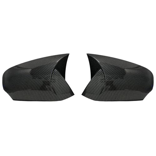 TOPOLVLCKC Spiegelabdeckungen Für R*enault Fluance Için 2 Stück Auto Rückspiegel Abdeckung Auto Links Rechts Seite Tür Rückspiegel Abdeckung Trim (Carbon Fiber Pattern) von TOPOLVLCKC