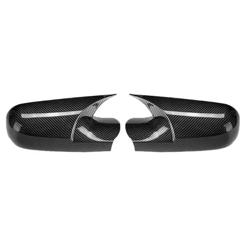 TOPOLVLCKC Spiegelabdeckungen Für R*enault Megane 2 MK2 2002-2009 Auto Ersatz Außentür Seite Rückspiegel Abdeckung Caps Reverse Shell Fall (Carbon Fiber Pattern) von TOPOLVLCKC