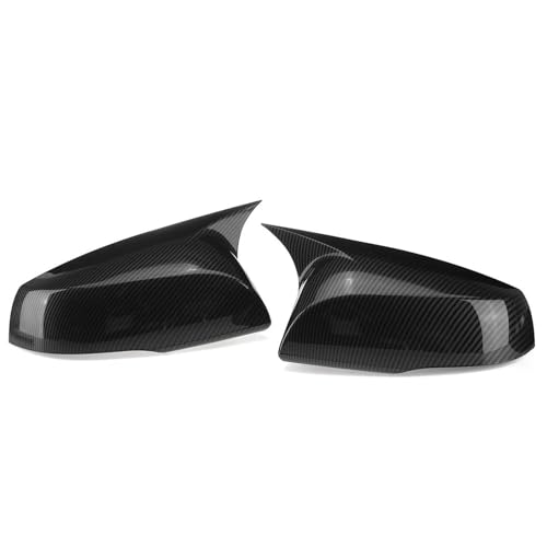 TOPOLVLCKC Spiegelabdeckungen Für T*oyota RAV4 XLE SE 2019 2020 2021 20222 2023 Auto Ersatz Seite Rückspiegel Abdeckung Caps Reverse Shell Fall (Carbon Fiber Look) von TOPOLVLCKC