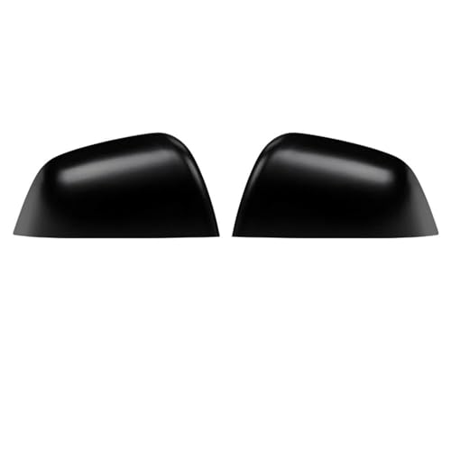TOPOLVLCKC Spiegelabdeckungen Für Tesla Modell 3 Modell Y Auto Ersatz Außentür Seite Rückspiegel Abdeckung Caps Reverse Shell Fall (Y Matte Black) von TOPOLVLCKC