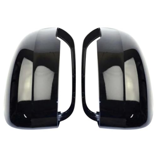 TOPOLVLCKC Spiegelabdeckungen Für V&olvo XC60 2018-2022 39844970 39844955 Auto Ersatz Seite Rückspiegel Abdeckung Caps Reverse Shell Fall (Black) von TOPOLVLCKC
