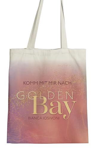TOPP Golden Bay Shopper How it feels (Pink) LIMITIERT: Limitierte Auflage mit exklusiver Character Card; Beidseitig bedruckte Stofftasche von TOPP
