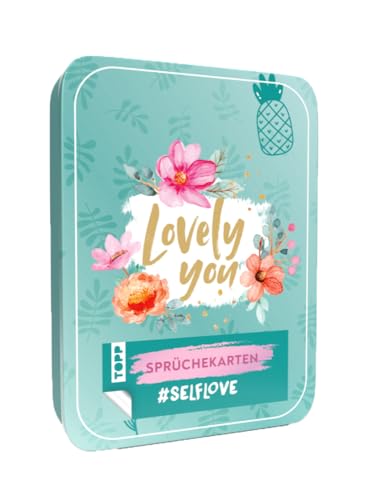 TOPP Lovely You - Sprüchekarten #Selflove: Metalldose mit 40 Sprüchekarten für mehr Stärke, Mut und Selbstliebe TOPP Lovely You - Sprüchekarten #Selflove: Metalldose mit 40 Sprüchekarten für mehr Stärke, Mut und Selbstliebe von TOPP