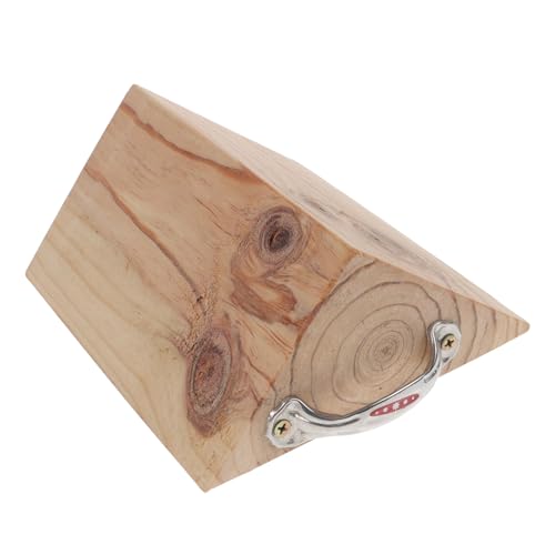 TOPPERFUN Motorad-wagenblock Rutschfester Holz-wagenblock Für Stabiler Für Verschiedene Lastwagen Sorgt Für Und Verhindert Verrutschen von TOPPERFUN