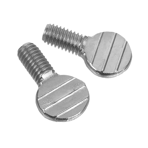 TOPPERFUN 1 Paar Edelstahl-Rändelschrauben, Grill-Drehspieß-Gabeln, Rändelschraube, Hardware für Elektroöfen, Grillwerkzeuge TOPPERFUN 1 Paar Edelstahl-Rändelschrauben, Grill-Drehspieß-Gabeln, Rändelschraube, Hardware für Elektroöfen, Grillwerkzeuge von TOPPERFUN