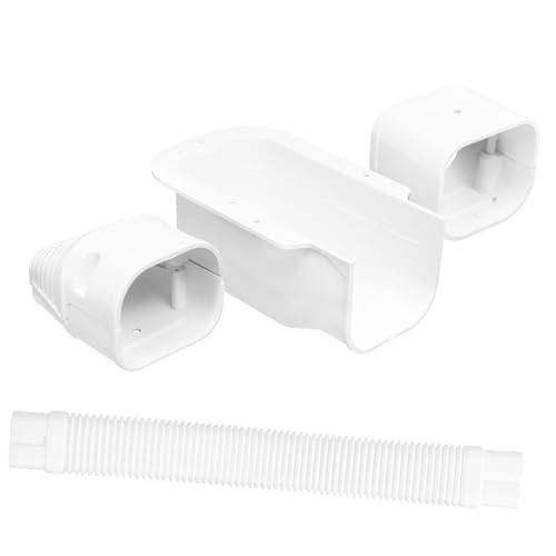 TOPPERFUN 1 Satz Air Conditioner Line Set Covers Schutz für Klimaanlagenleitungen Installieren Vielseitige und Formen Design für Ansprechende TOPPERFUN 1 Satz Air Conditioner Line Set Covers Schutz für Klimaanlagenleitungen Installieren Vielseitige und Formen Design für Ansprechende von TOPPERFUN