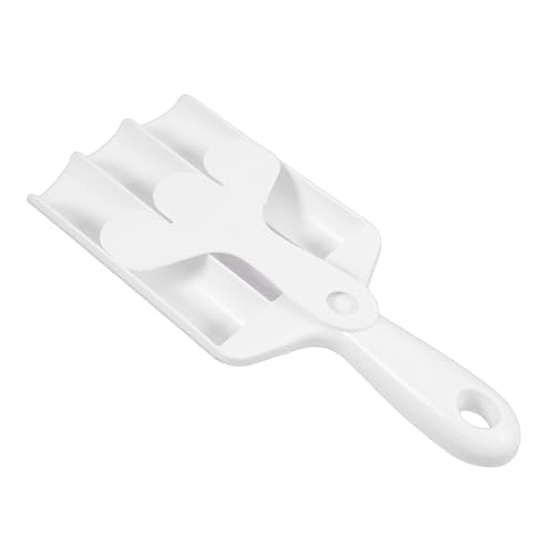 TOPPERFUN 1 Satz Fleischbällchenmaschine Schimmel Fleisch Baller Löffel Form zur Herstellung von Fleischbällchen Dreifach-Fleischbällchenmaschine Frikadellenformen Garnelenschieber pp Weiß von TOPPERFUN