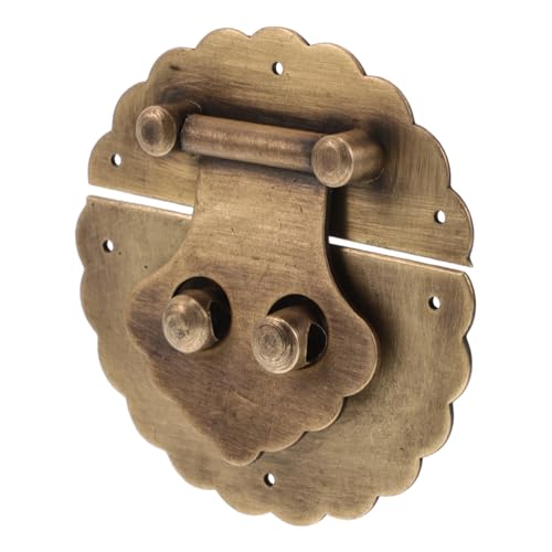 TOPPERFUN 1 Satz Kastenschnalle aus Messing Schrank tür verriegelung kleine Riegel Geldbörsenbeschläge für die Taschenherstellung Schmuckverschlüsse Kupfer Golden TOPPERFUN 1 Satz Kastenschnalle aus Messing Schrank tür verriegelung kleine Riegel Geldbörsenbeschläge für die Taschenherstellung Schmuckverschlüsse Kupfer Golden von TOPPERFUN