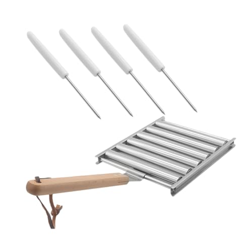 TOPPERFUN 1 Satz Portables Grillset mit Rollfunktion für Hot Dogs und Teiliges für Camping und Bbq Leicht zu Reinigen und Langlebig TOPPERFUN 1 Satz Portables Grillset mit Rollfunktion für Hot Dogs und Teiliges für Camping und Bbq Leicht zu Reinigen und Langlebig von TOPPERFUN