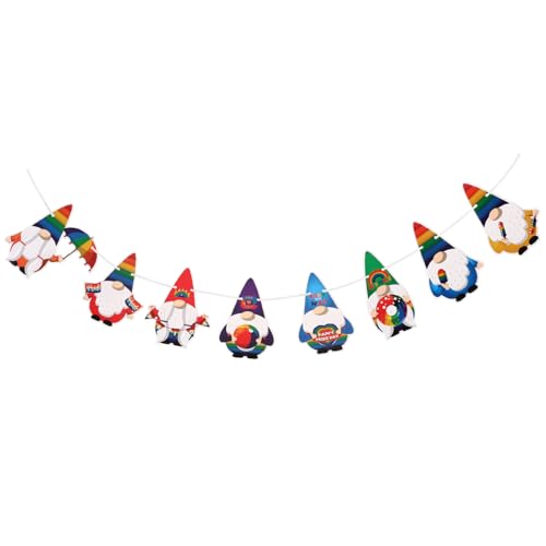 TOPPERFUN 1 Satz Pride GNOME Banner Regenbogenfahne mit LGBT für Feiern Pride Events und Partys Einfach Aufzuhängen für Drinnen und Draußen Geeignet TOPPERFUN 1 Satz Pride GNOME Banner Regenbogenfahne mit LGBT für Feiern Pride Events und Partys Einfach Aufzuhängen für Drinnen und Draußen Geeignet von TOPPERFUN