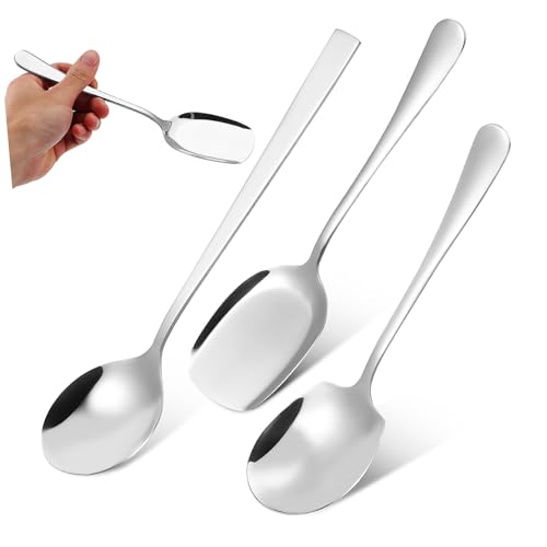 TOPPERFUN 1 Satz Servierlöffel Teiliges Küchenutensilien Reislöffel Soup Spoon Spatel für Buffet zu Reinigen Langlebig Ergonomischer Griff für Müheloses Servieren von TOPPERFUN
