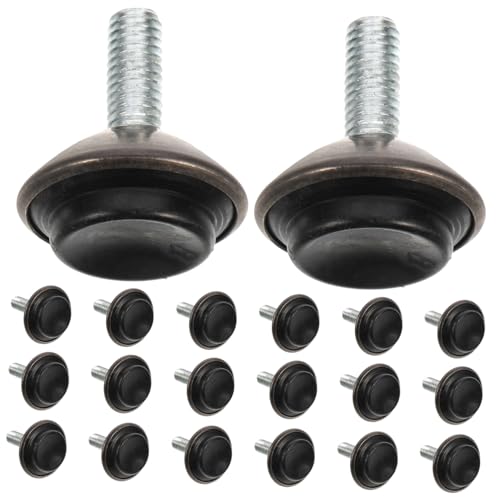 TOPPERFUN 1 Satz Verstellbare Möbelbeine Höhenverstellbare Füße Für Möbel Robuste Nivellierfüße Mit Rutschfester Basis Für Stühle Und Sofas 20 Stück von TOPPERFUN