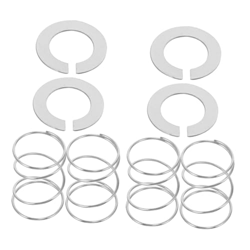 TOPPERFUN 1 Set Standmixer Zubehör Schnellinstallationsfeder Und Unterlegscheibe Standmixer Aufsätze Mixerfeder Und Unterlegscheibe Silber Edelstahl von TOPPERFUN
