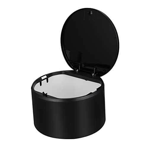TOPPERFUN 1 Stück Mini Abfallbehälter mit Deckel Kompakte Desktop für Büro und Zuhause für Abfallpapier und Kleinteile Platzsparendes Design Druckempfindlich Schwarz TOPPERFUN 1 Stück Mini Abfallbehälter mit Deckel Kompakte Desktop für Büro und Zuhause für Abfallpapier und Kleinteile Platzsparendes Design Druckempfindlich Schwarz von TOPPERFUN
