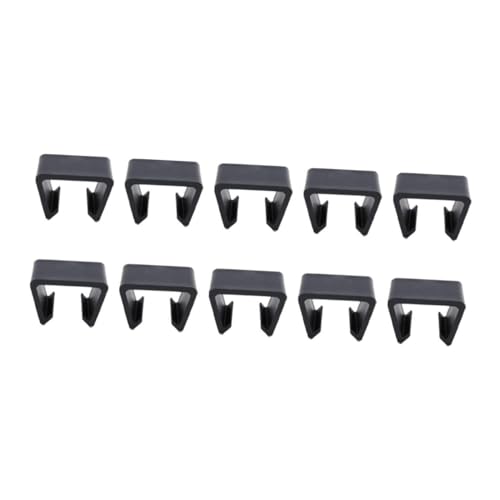 TOPPERFUN 10 Stück Rattan Möbel Clips aus Kunststoff Wetterfeste Sofa Verbinder für Gartensofas Hitze und Korrosionsbeständige Verbindungsklammern für Outdoor Lounge Möbel von TOPPERFUN