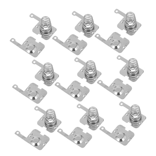 TOPPERFUN 10 Stück Teiliges Batteriefedern aus Robustem Metall Kontaktfedern für Zuverlässige Elektrische Leitfähigkeit Einfache Montage Geeignet für Diverse Elektronische Geräte und TOPPERFUN 10 Stück Teiliges Batteriefedern aus Robustem Metall Kontaktfedern für Zuverlässige Elektrische Leitfähigkeit Einfache Montage Geeignet für Diverse Elektronische Geräte und von TOPPERFUN