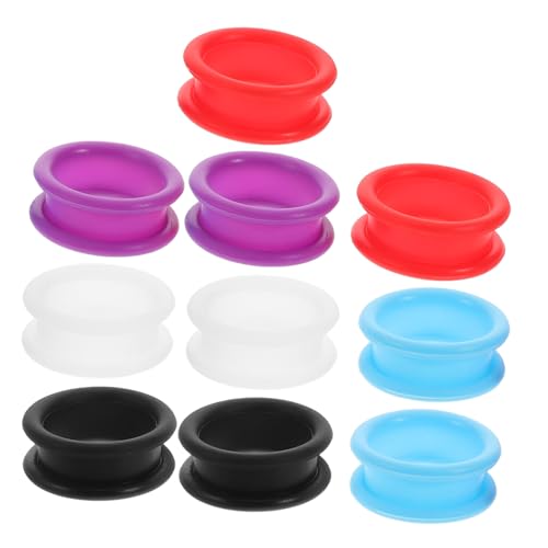 TOPPERFUN 10 Stück Teiliges Silikon Fingerschutz Ring für Haarscheren Bunte Weiche Fingerschoner zur Verletzungsprävention bei Friseuren und Heimgebrauch Ergonomisch Komfortabel und TOPPERFUN 10 Stück Teiliges Silikon Fingerschutz Ring für Haarscheren Bunte Weiche Fingerschoner zur Verletzungsprävention bei Friseuren und Heimgebrauch Ergonomisch Komfortabel und von TOPPERFUN