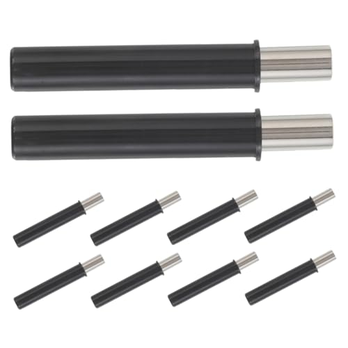 TOPPERFUN 10 Stück Teiliges Soft-close Hydraulik-dämpfer Geräuscharmes Schließen Geräuschreduzierung für Mülleimer Möbel und Bad Sanfte Stabile Dämpfung für Küche und Büro Langlebig und von TOPPERFUN