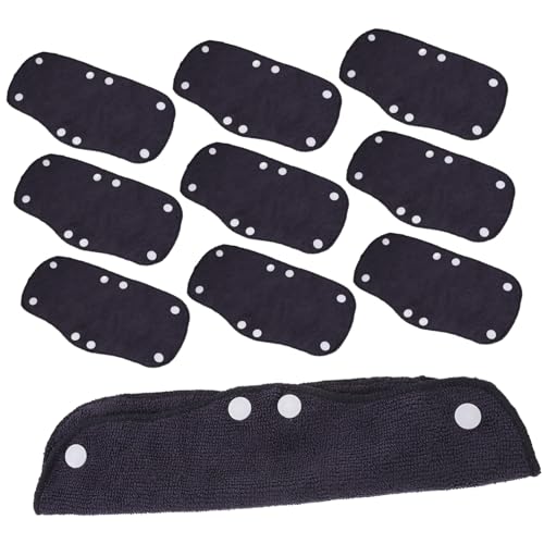 TOPPERFUN 10 Stück Teiliges Wiederverwendbare Schweißbänder für Schutzhelme Weich Atmungsaktiv Schnell Trocknend Komfortable Polyester innenseiten Einfache Montage Geeignet für Bauhelme und TOPPERFUN 10 Stück Teiliges Wiederverwendbare Schweißbänder für Schutzhelme Weich Atmungsaktiv Schnell Trocknend Komfortable Polyester innenseiten Einfache Montage Geeignet für Bauhelme und von TOPPERFUN