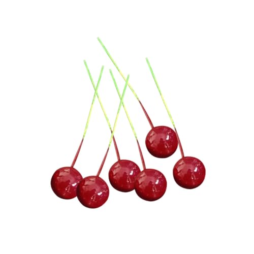 TOPPERFUN 100 Stück Künstliche Rote Kirschen Simulation Früchte Dekoration Handgefertigt Lifelike Weihnachtsbaum Schmuck Für Party Zuhause Büro Requisiten TOPPERFUN 100 Stück Künstliche Rote Kirschen Simulation Früchte Dekoration Handgefertigt Lifelike Weihnachtsbaum Schmuck Für Party Zuhause Büro Requisiten von TOPPERFUN