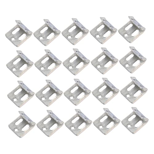 TOPPERFUN 100Stücke Sofa Federklammern Verstärktes Design Möbelverbinder für Polstermöbel Einfache Montage und Langlebig für Sofa und Couch Reparatur von TOPPERFUN