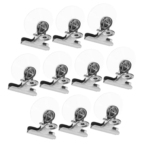 TOPPERFUN 10Stücke Robuste Saugnapf Clips für Fenster Küchen und Badezimmer Wiederverwendbare Halter für Notizen Tickets und Vorhänge Einfache Montage ohne Werkzeuge TOPPERFUN 10Stücke Robuste Saugnapf Clips für Fenster Küchen und Badezimmer Wiederverwendbare Halter für Notizen Tickets und Vorhänge Einfache Montage ohne Werkzeuge von TOPPERFUN