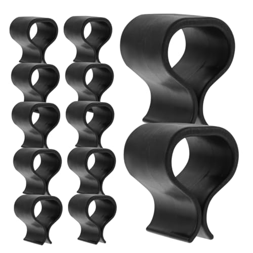 TOPPERFUN 12 Stück Möbel Clips Rattan Möbelbefestigungen für Terrassenmöbel rutschfeste Verbindungsclips für Sofas und Stühle Stabilisieren und Sichern Ihre Gartenmöbel von TOPPERFUN