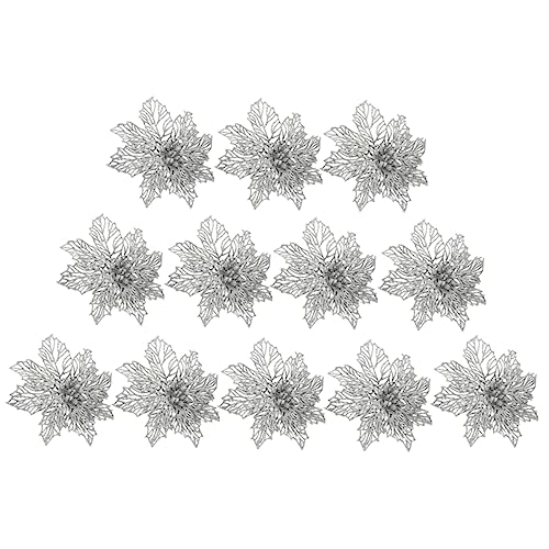 TOPPERFUN 12 Stück Weihnachtsbaum Dekorationen Glitzernde für Festliche Anlässe DIY Accessoires für Weihnachtsfeiern und Festlichkeiten TOPPERFUN 12 Stück Weihnachtsbaum Dekorationen Glitzernde für Festliche Anlässe DIY Accessoires für Weihnachtsfeiern und Festlichkeiten von TOPPERFUN
