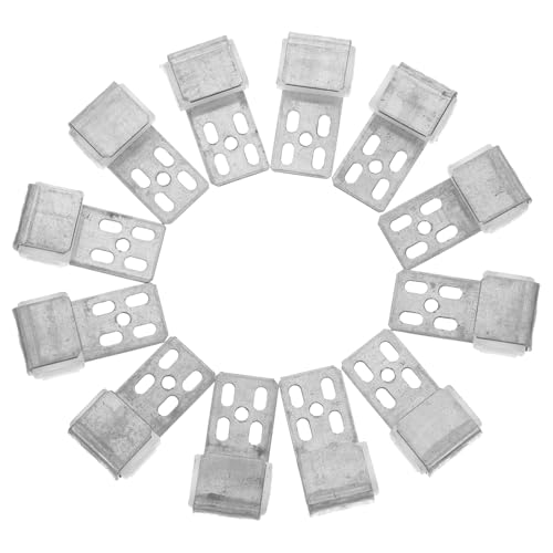 TOPPERFUN 12 Teiliges Sofafeder Zubehör Kleine Federklammern Couchfeder Reparaturset Couch Clips Möbelklammern Couchbezug Clip Stuhl Reparaturset Sofa Entriegelung Couch von TOPPERFUN