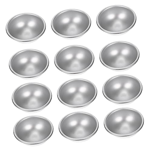 TOPPERFUN 12St Schimmel Flocken runde Kuchenformen Kuchenform Kugel Dampfer Shaker toilettenprodukte bad utensilien DIY formen für zu hause halbrunde Kugelformen Aluminiumlegierung TOPPERFUN 12St Schimmel Flocken runde Kuchenformen Kuchenform Kugel Dampfer Shaker toilettenprodukte bad utensilien DIY formen für zu hause halbrunde Kugelformen Aluminiumlegierung von TOPPERFUN